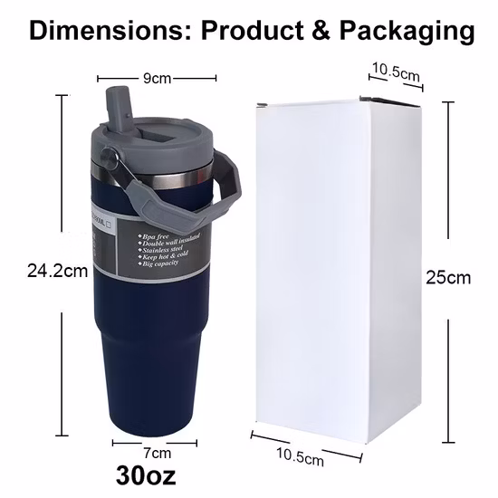 Wholesale 12oz 14oz 20oz 30 Oz Stainless Steel Double Wall Vacuum Insulated Travel Coffee Mug Tumbler Cup