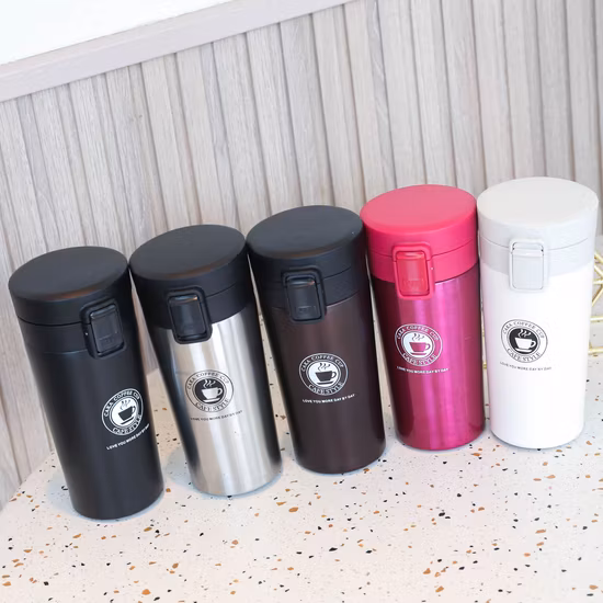 Modern Durable Double Wall 500ml Stainless Steel Cup Double Wall Vacuum Coffee Travel Mug with Lid