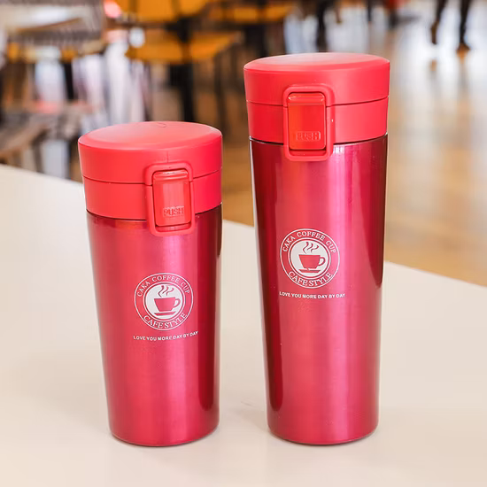 Modern Durable Double Wall 500ml Stainless Steel Cup Double Wall Vacuum Coffee Travel Mug with Lid