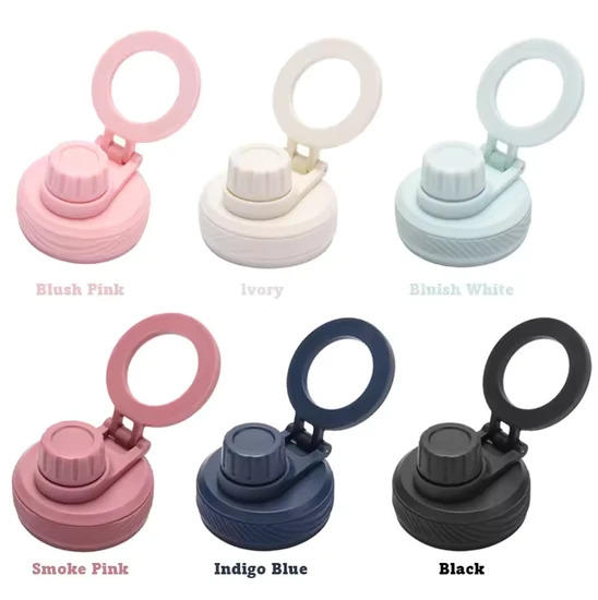 Custom Logo Stainless Steel Insulated 32oz Magnetic Ring Travel Flask 