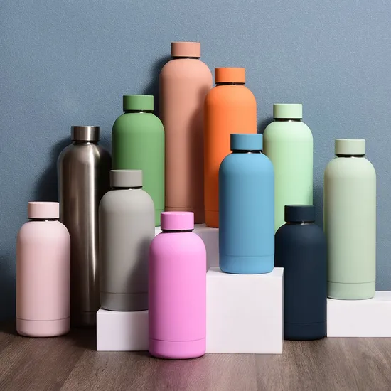 500ml 750ml Thermal Factory Double Wall Stainless Steel Cup Insulated Drink Bottle Tumbler Water Bottle 