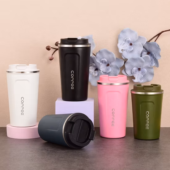 Christmas Color Tea Double Wall Beer Warmer Wholesale Stainless Steel Vacuum Insulated Customized Travel Coffee Mug with Lid