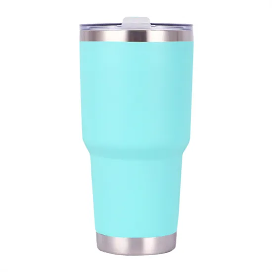 30oz Double Wall Vacuum Insulated Stainless Steel Tumbler Travel Mug 
