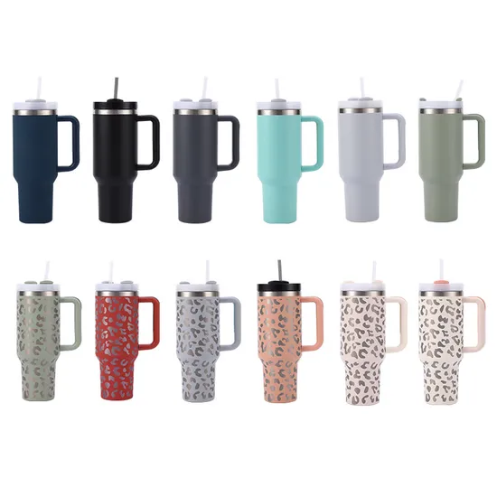 Custom 40oz Adventure Stainless Steel Double Wall Cup Travel Coffee Mug 