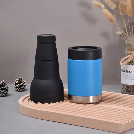 350ml 18/8 Stainless Steel Bottle Double Walled Vacuum Insulated Beer Can Cooler with Customized Logo 