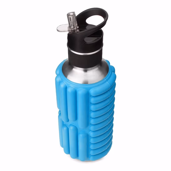 750ml Single Wall Stainless Steel Sport Water Bottle with Foam Roller Coated