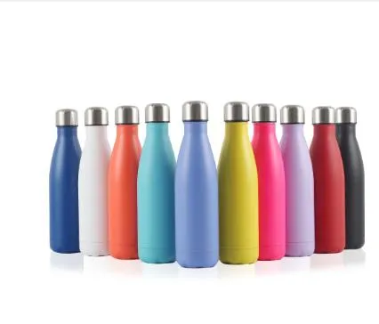 Cheap Water Cup Hot Sale Single Wall 201 Stainless Steel Printing Bowling Water Bottle 