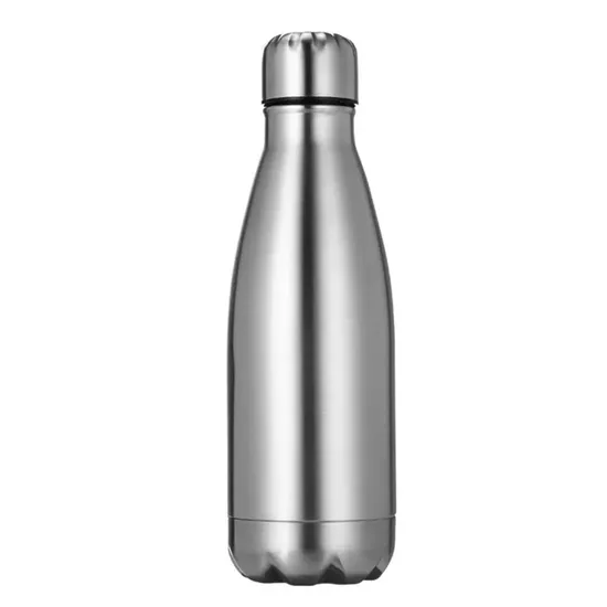 Thermos Bottle Bottle Vacuum Cup Stainless Steel Water Bottle Water Cola Shape Sport Design Widely Used Black Double Wall Adults 