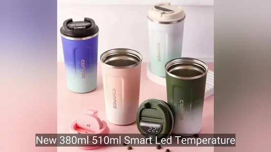 Custom Wholesale Stainless Steel Double Wall Coffee Cups Travel Coffee Mugs 