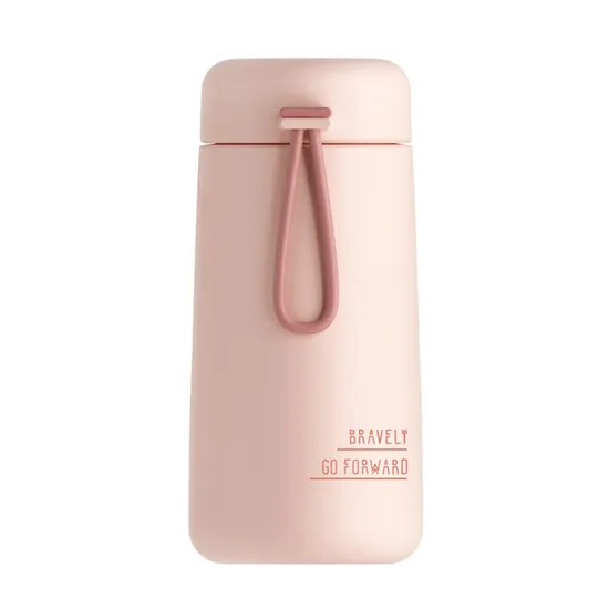 FDA Proved Double Wall Insulated Stainless Steel Sling Vacuum Flask 