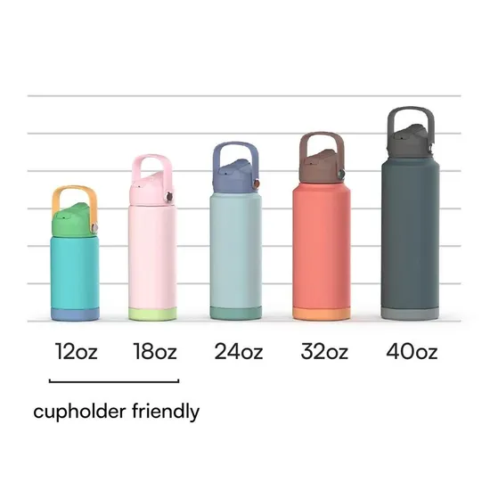Aohea Use 500 Ml 18/8 Flip Top Stainless Steel Single Wall Drinking Sipper Personalized Water Thermal Stainless Steel Drink Bottle 