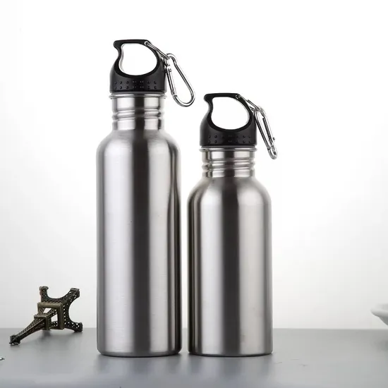 750ml Single Wall Stainless Steel BPA Free Water Bottle (SH